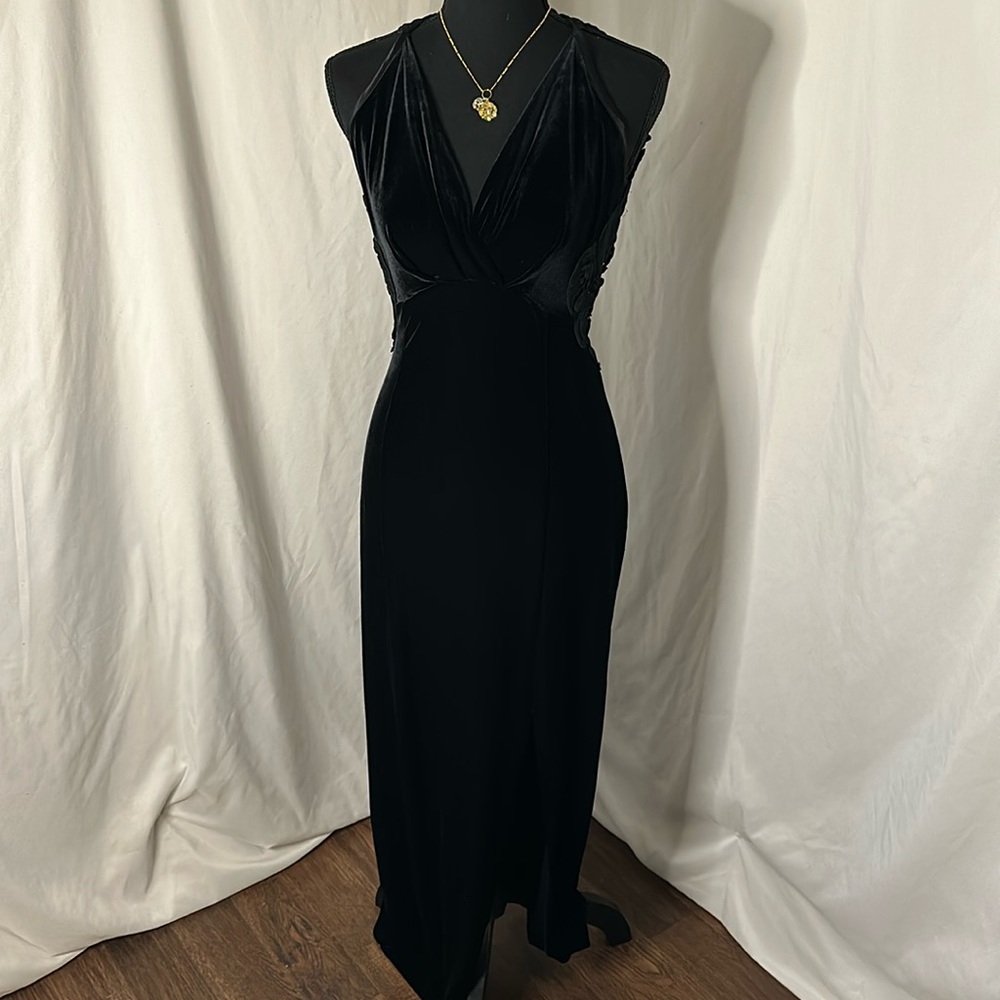 ASPEED Cocktail/Formal/Prom Dress - Designer‎ Dress - black velvet